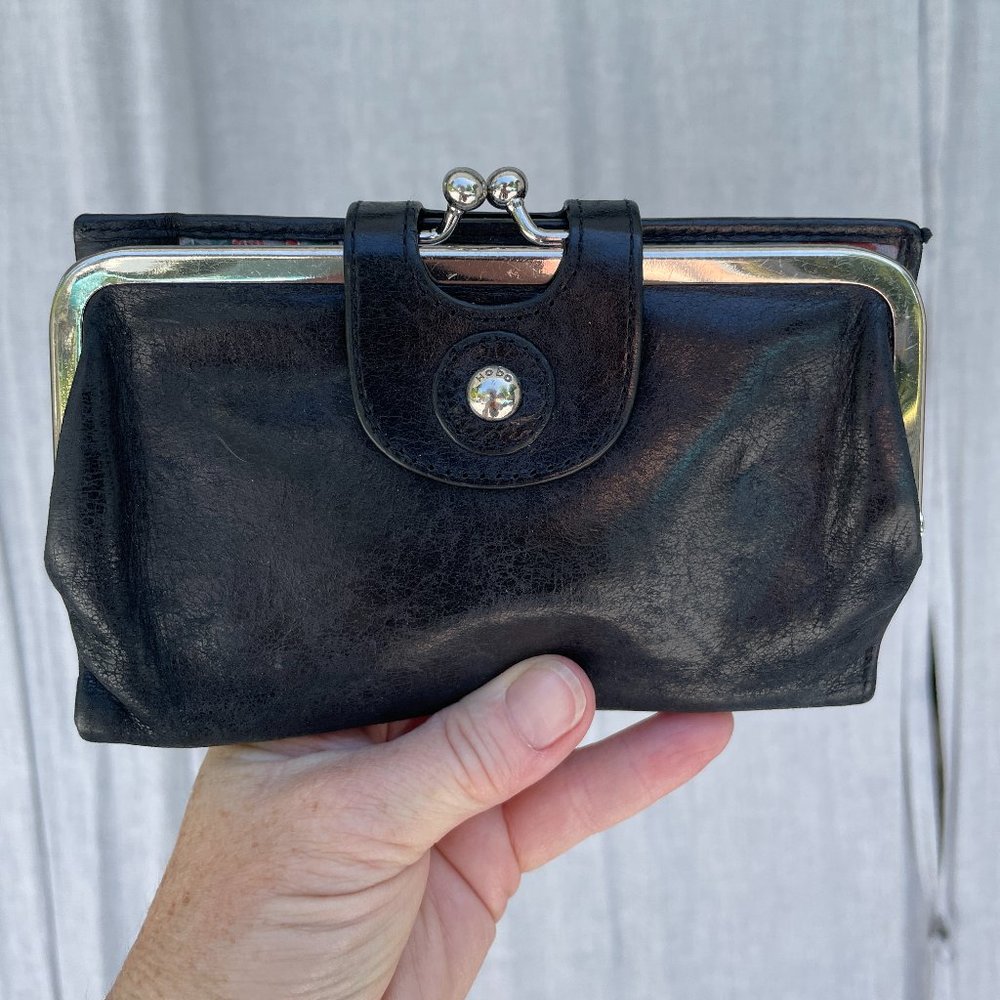 Hobo Wallet Black Small